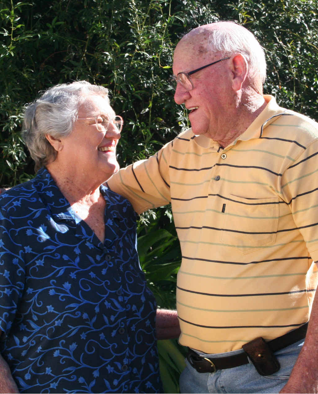 Irene and George Burrows Irene and George Burrows